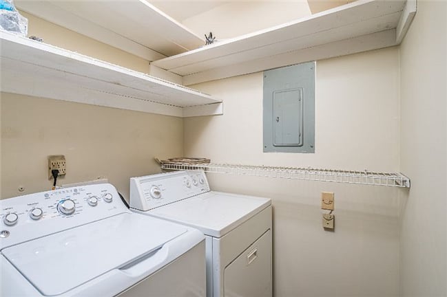 Laundry Room with Washer and Dryer
