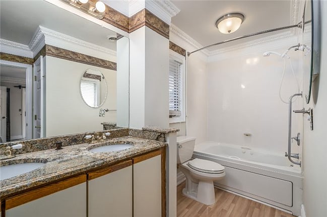 Master Bath with Jetted Tub Shower
