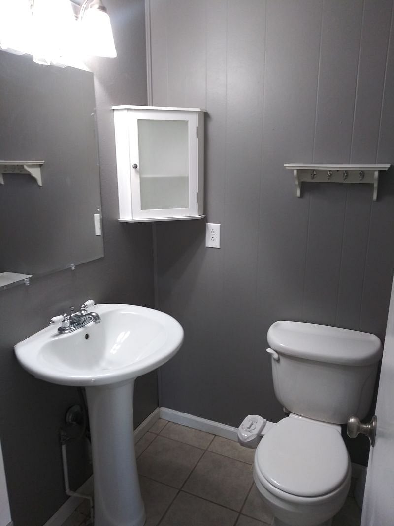 Private Half Bath for Bedroom #2