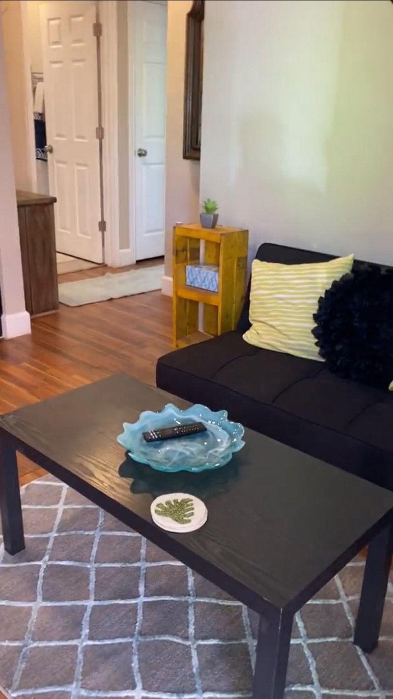 Apt B livingroom