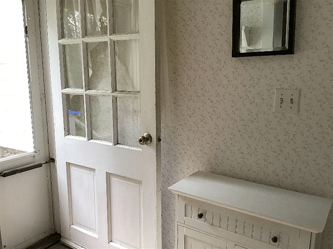 Back door