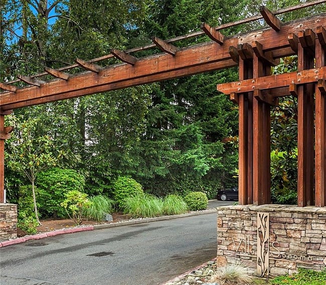 Front Entrance to Villa Sonoma