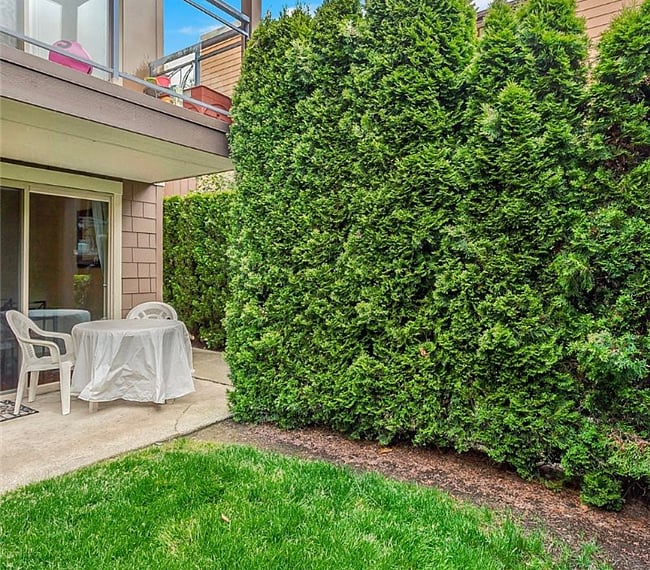 Another View of the Private Patio