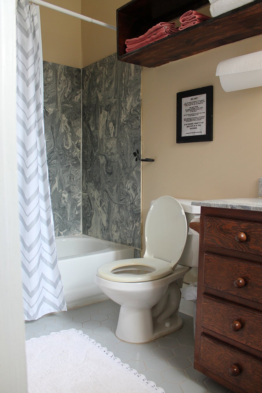 Master bathroom