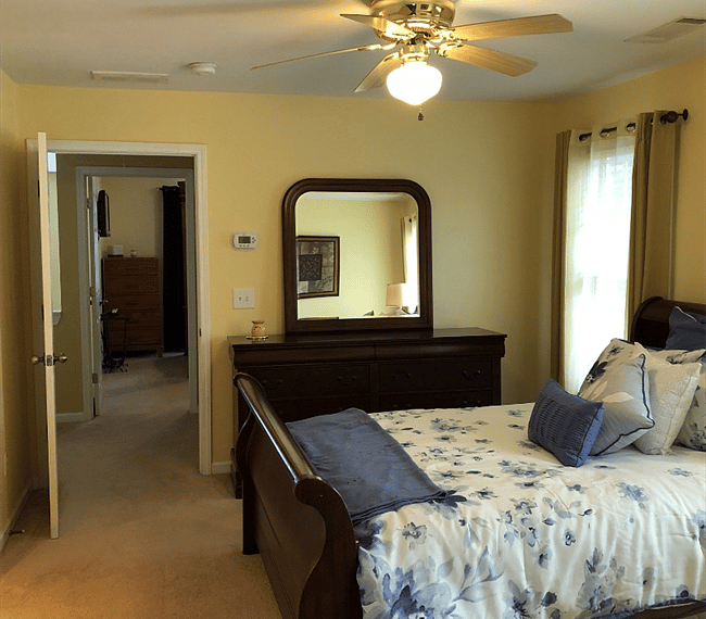 Master suite from sitting area