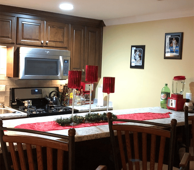 Kitchen in Basement