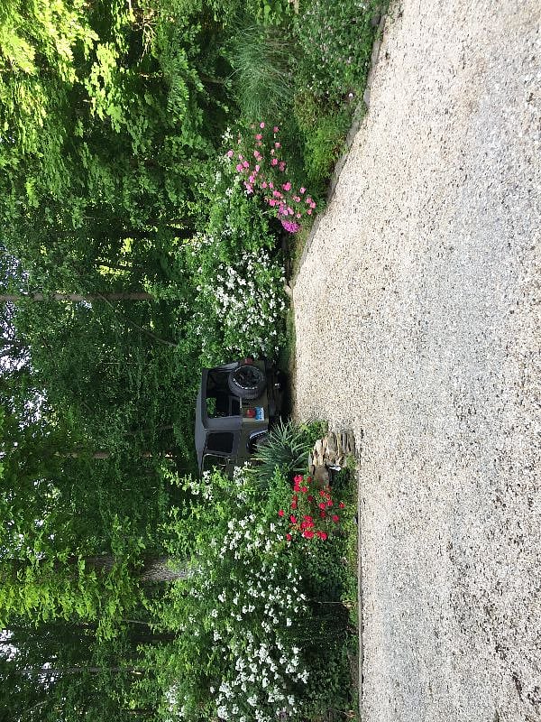 gardens in surrounding landscape