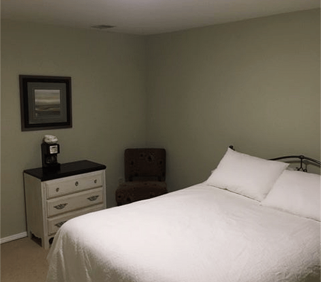 queen bed