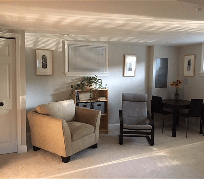 Living area - natural light