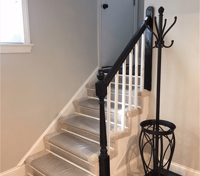 Interior of private entrance
