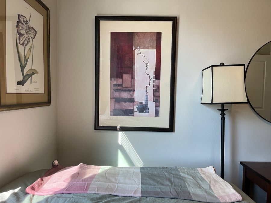 New bedding includes hypoallergenic mattress and pillow covers.