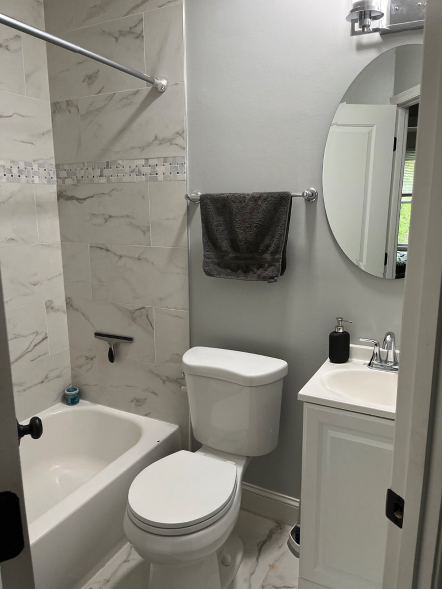 Shared bathroom