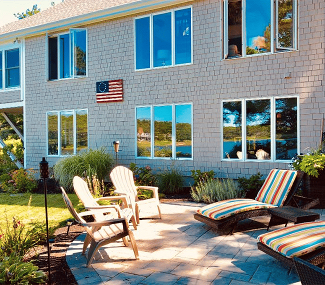 Back of home