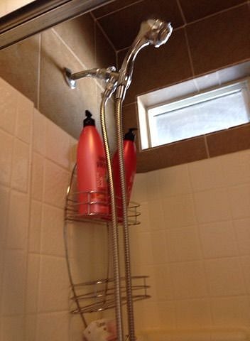 Own Shower with hot and cold water. 
