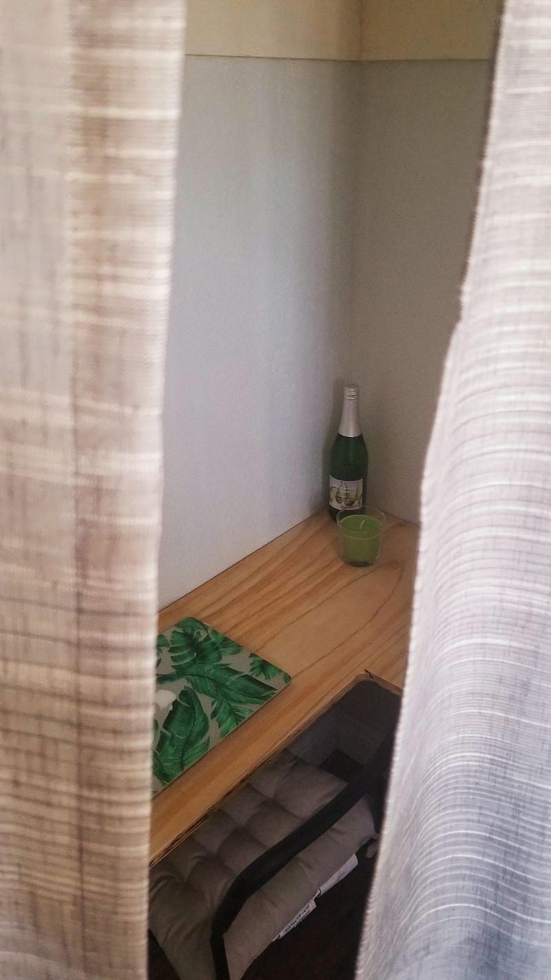 Hidden desk
