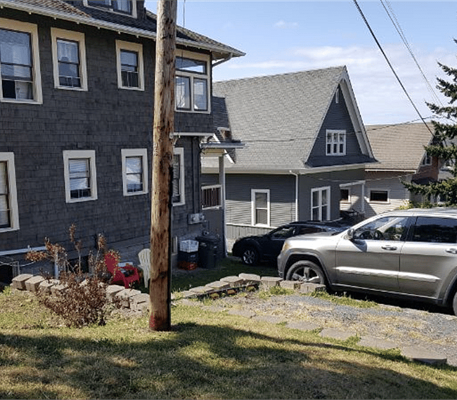 Two Parking Spaces.