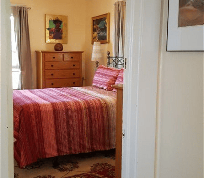 Bedroom from entryway.