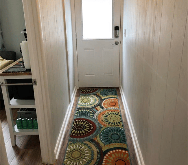 Front entryway of private entrance.