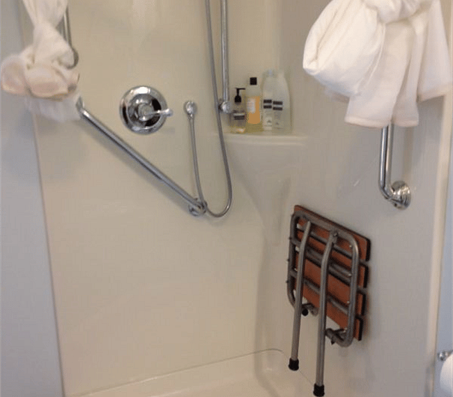 Shower revealed
