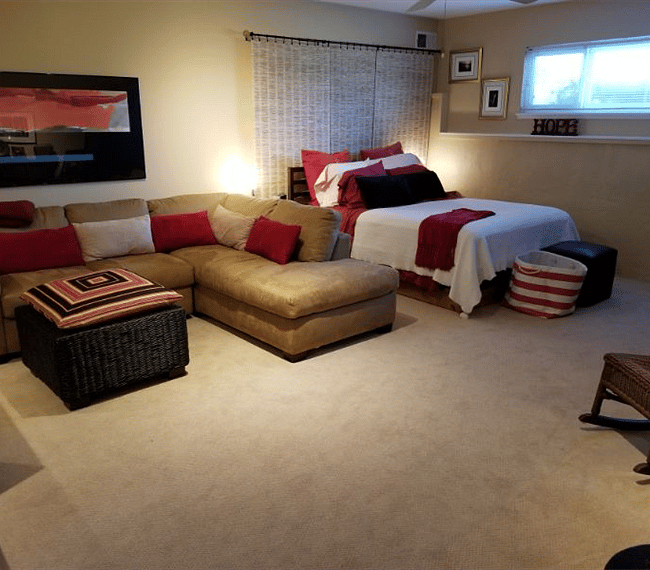 living room/ bedroom