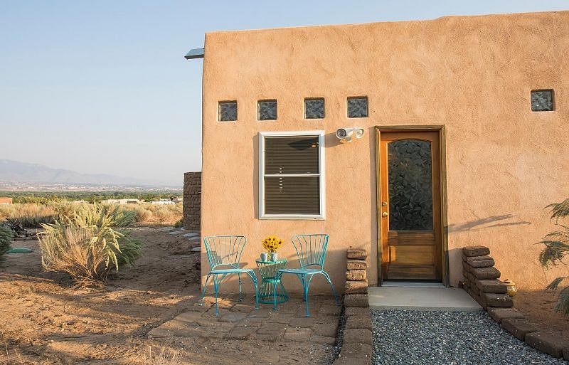 Private back entrance