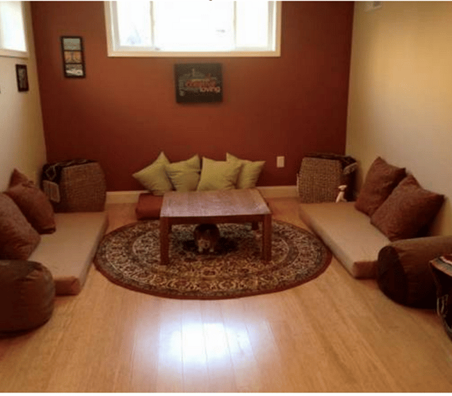 Basement Hang Out Space