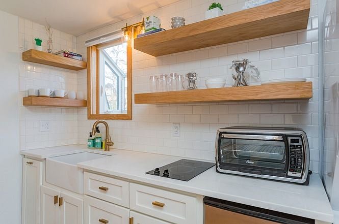 kitchen with a cooktop