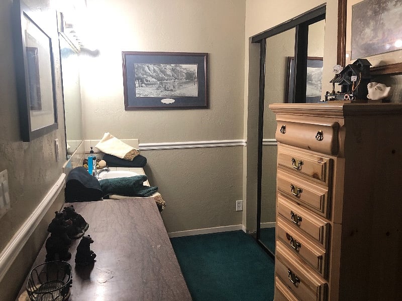 Studio closet and dresser