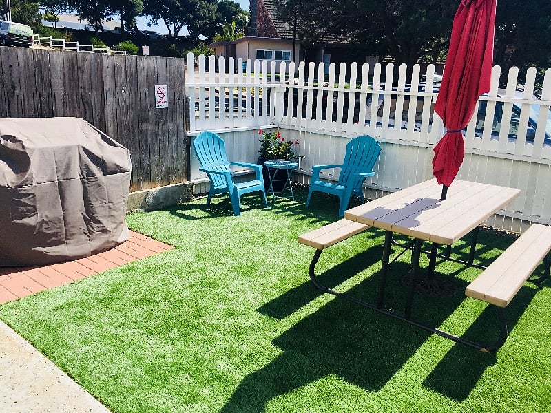 Shared picnic space/court yard for Unit A,B and C.