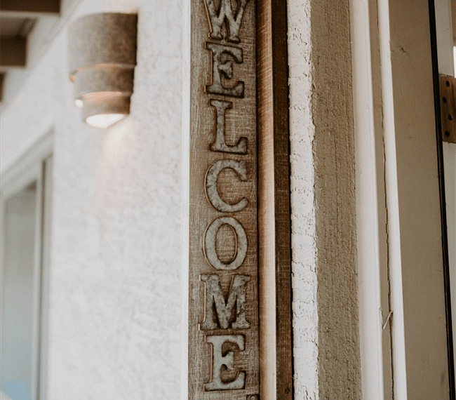 front door 