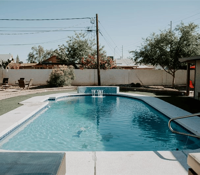 recently remodeled pool