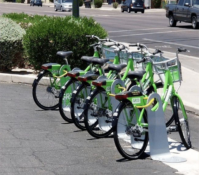 rental bikes in the area 