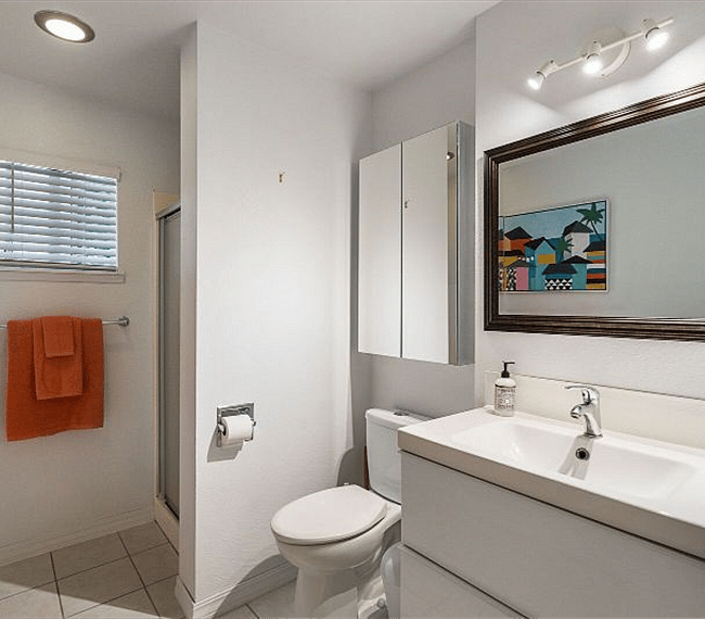 bathroom with shower
