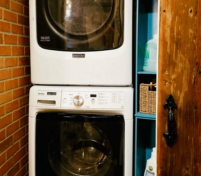 HE laundry unit for your convenience