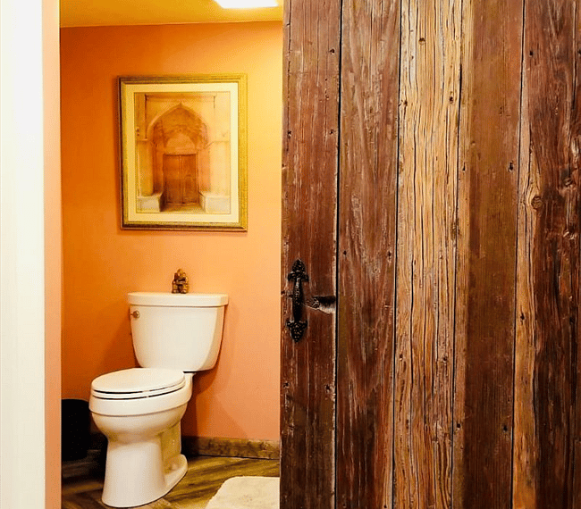 Newly installed custom bathroom