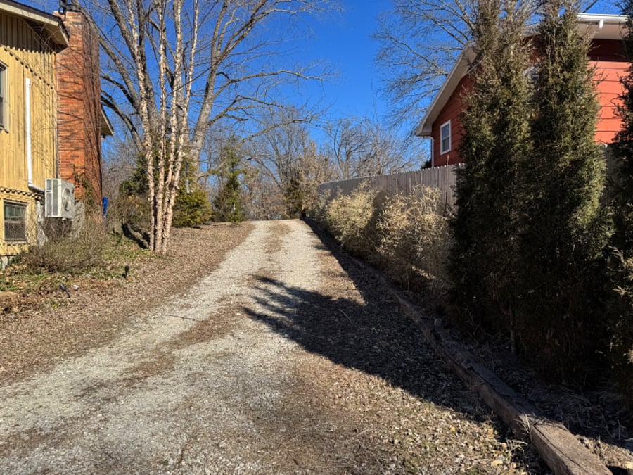 private driveway