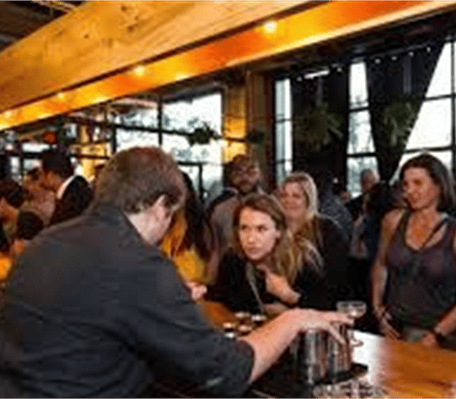 Enjoy a lovely meal or cocktail at one of our nearby restaurants - Brookland's Finest Bar and Grill!