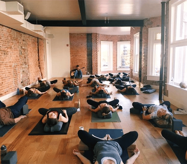 Enjoy a yoga or meditation class nearby!