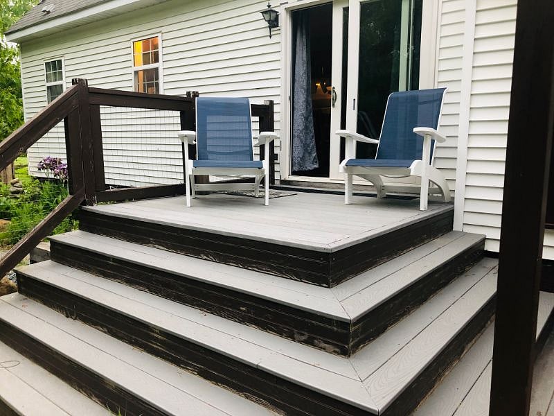 backyard deck