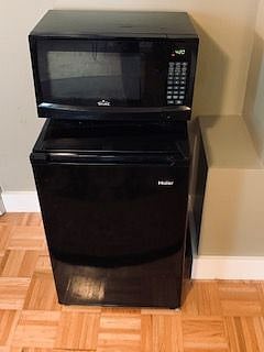 Fridge and Microwave 