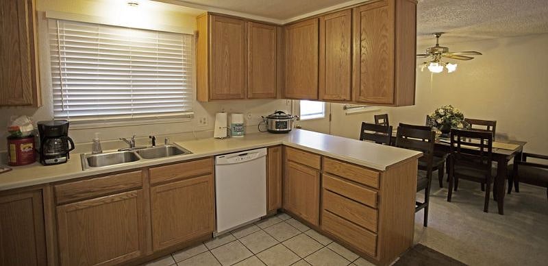 LARGE KITCHEN WITH DINING FOR EIGHT AND ATTACHED LAUNDRYROO,