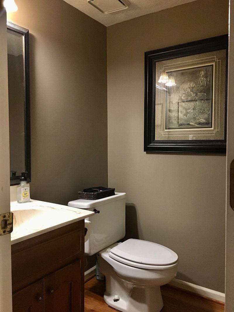 Guest 1/2 bath (downstairs-shared use)