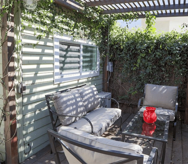 Private outdoor area