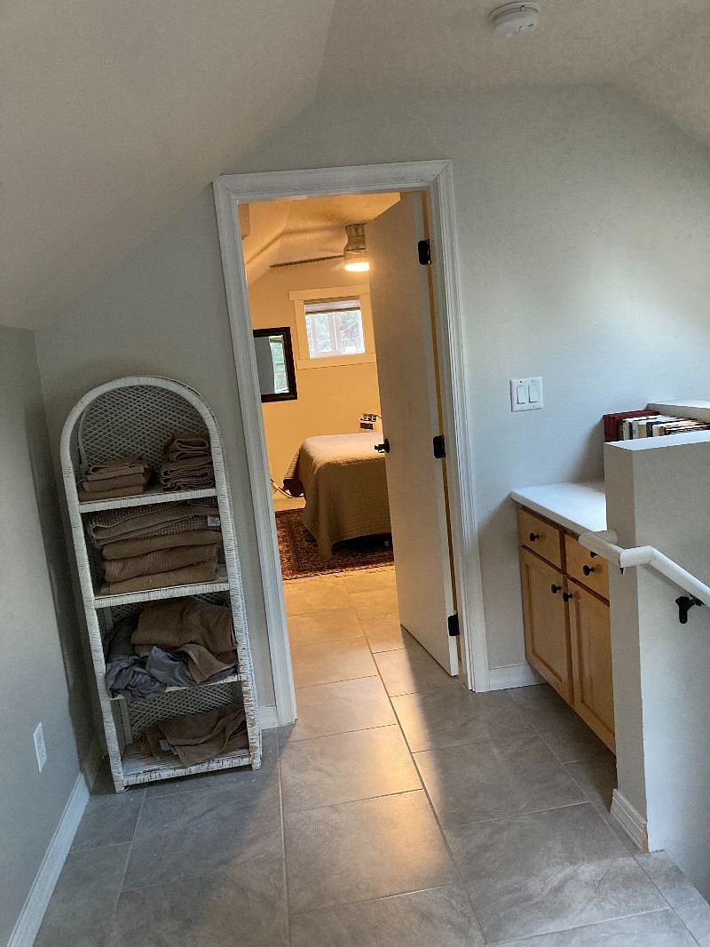 upstairs landing area