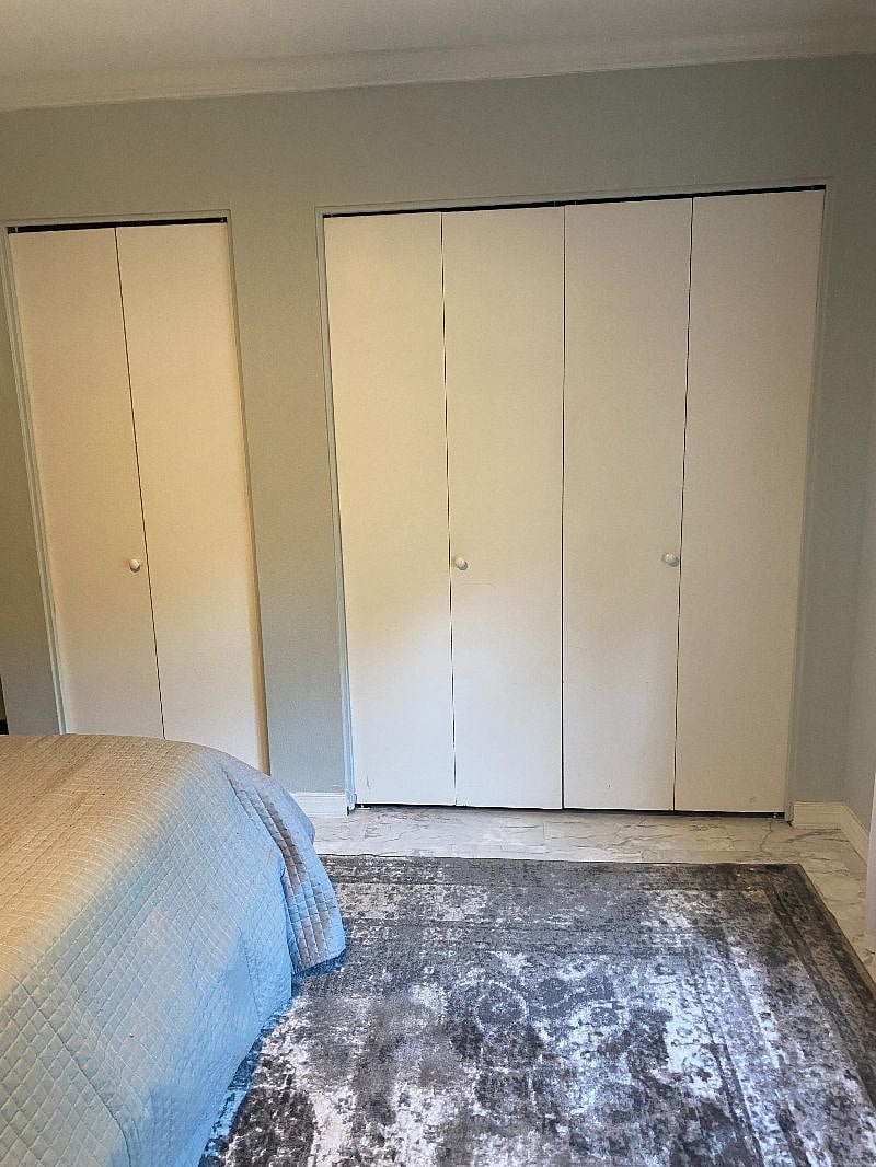 downstairs bedroom closet