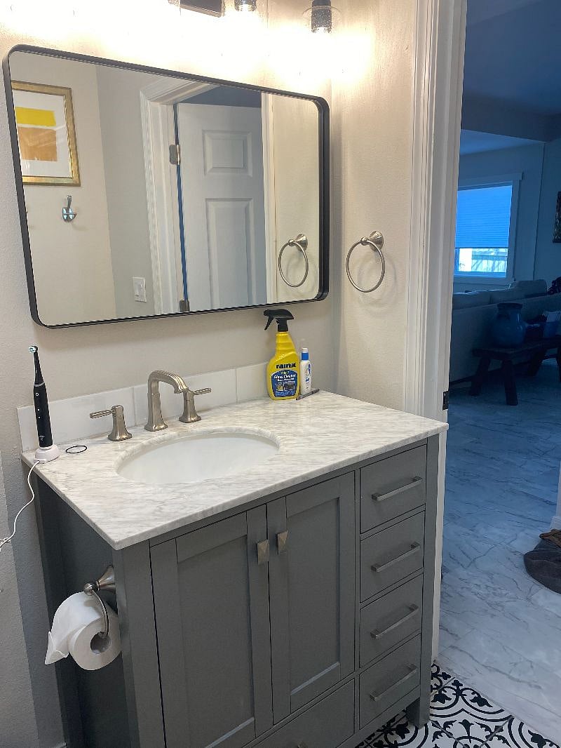 down stairs bathroom