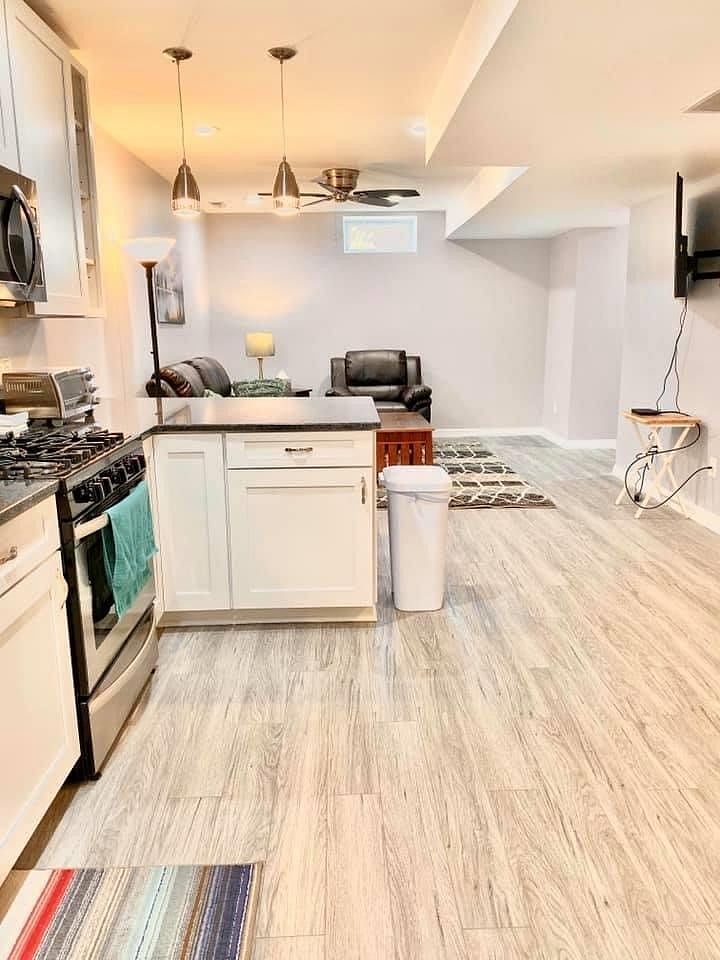 Open concept main area