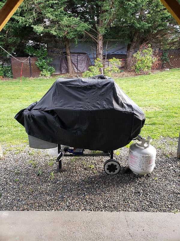 Private tenant patio and BBQ