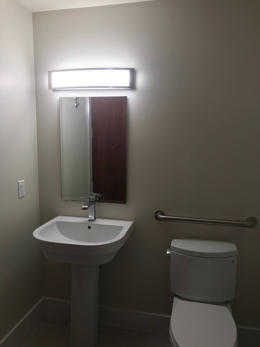 Private bathroom in the studio apartment