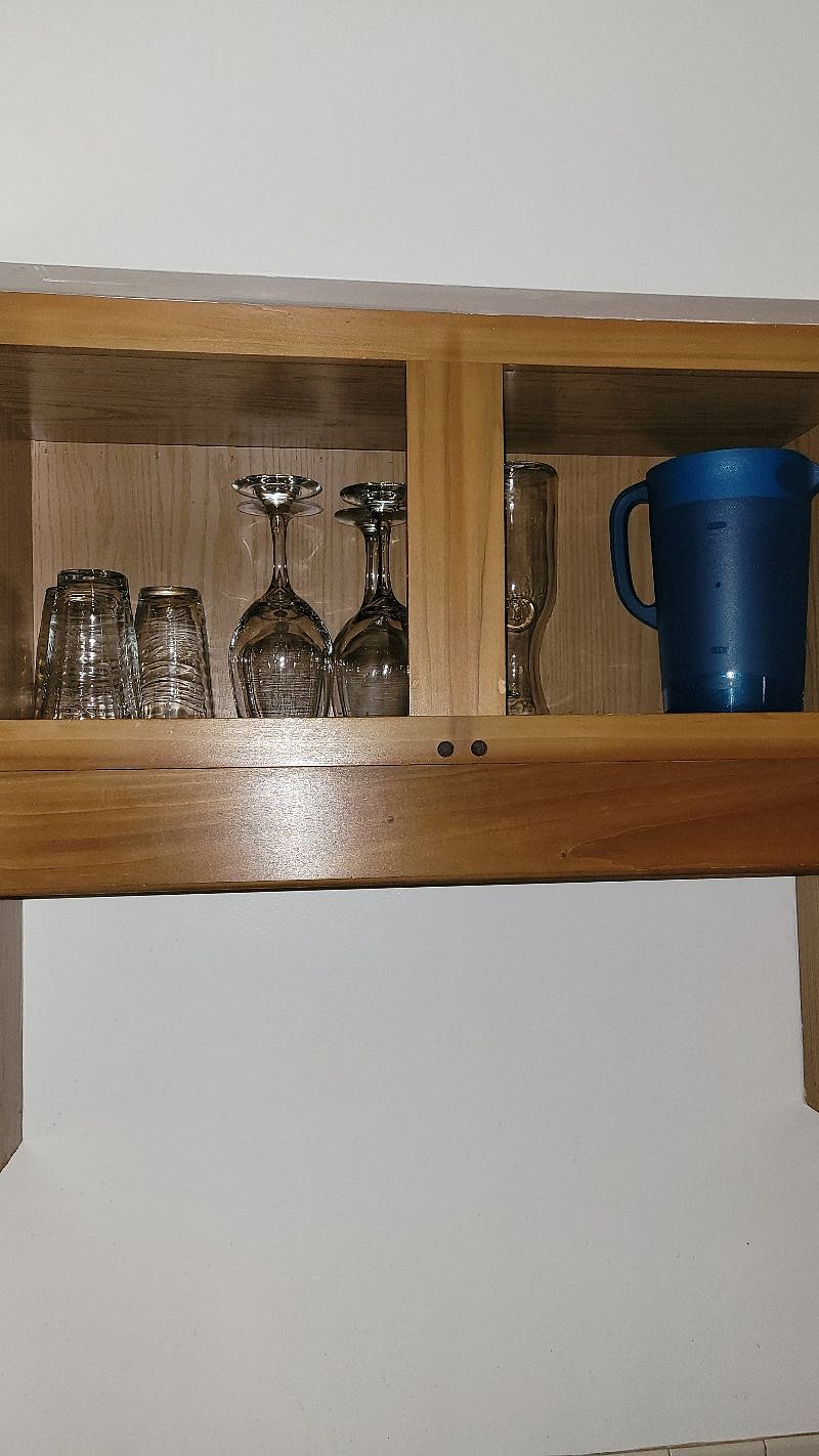 Glasses, wine goblets, and pictures